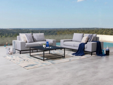 Jervis Outdoor Fabric Sofa Suite 2 + 2 With Coffee Table 2
