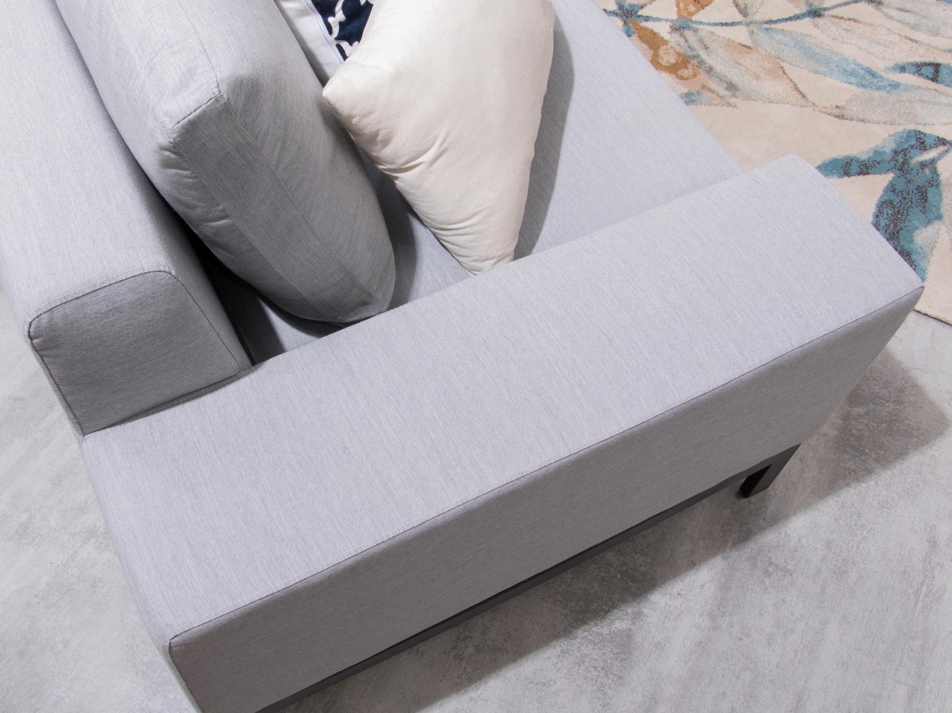 Jervis Outdoor Fabric L Shaped Lounge With Coffee Table 7