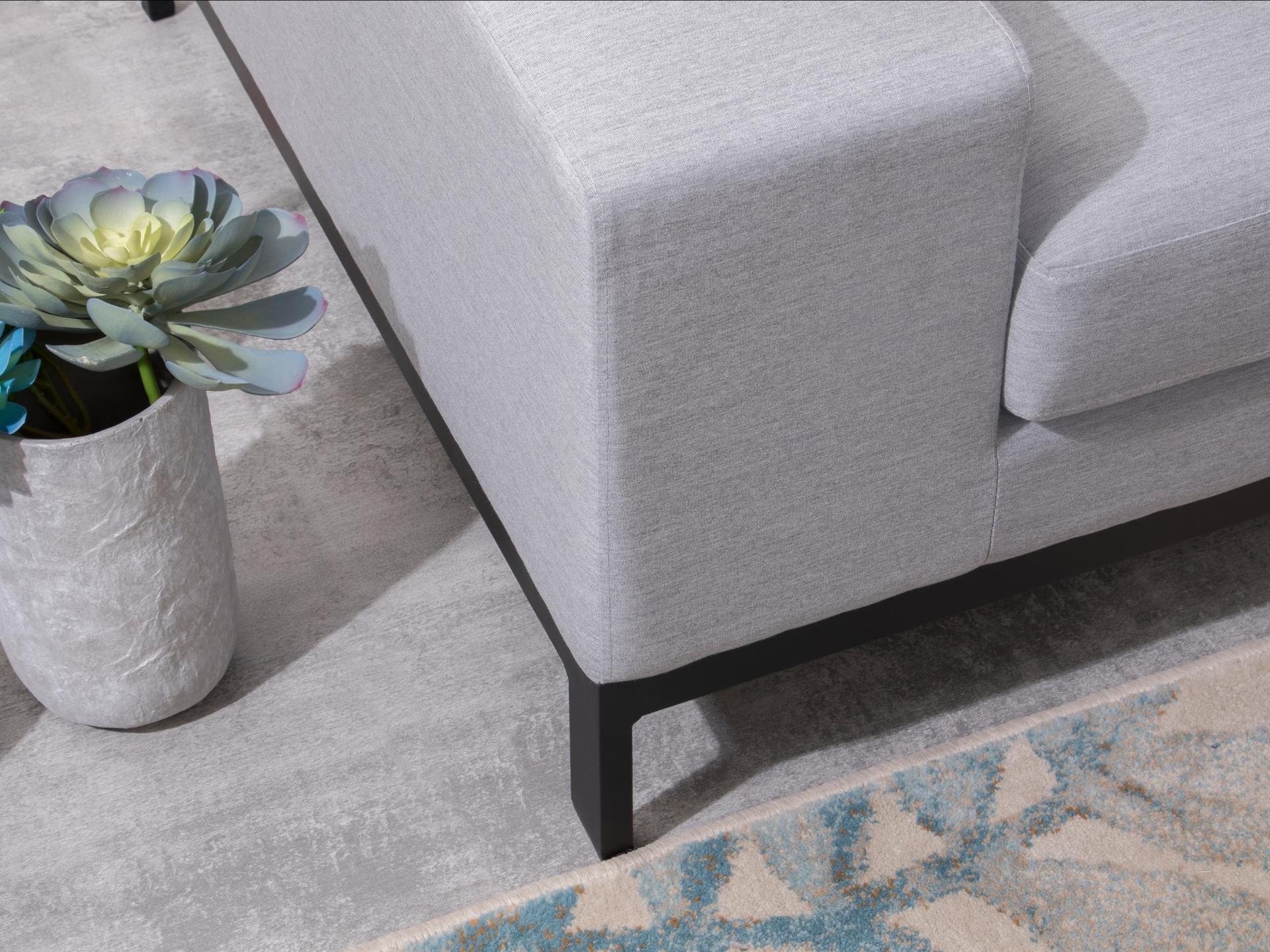 Jervis Outdoor Fabric Modular Lounge With Coffee Table 4