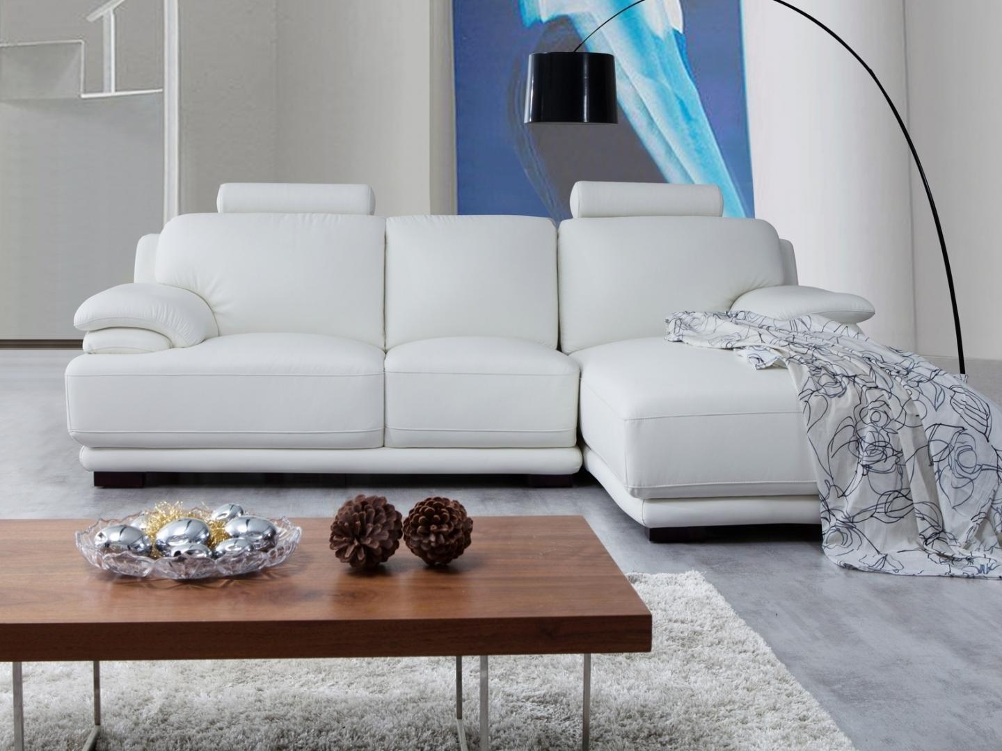 Juliet Leather Chaise Lounge Option A