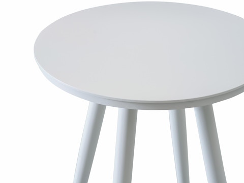 Kai White Outdoor Aluminium Side Table 4