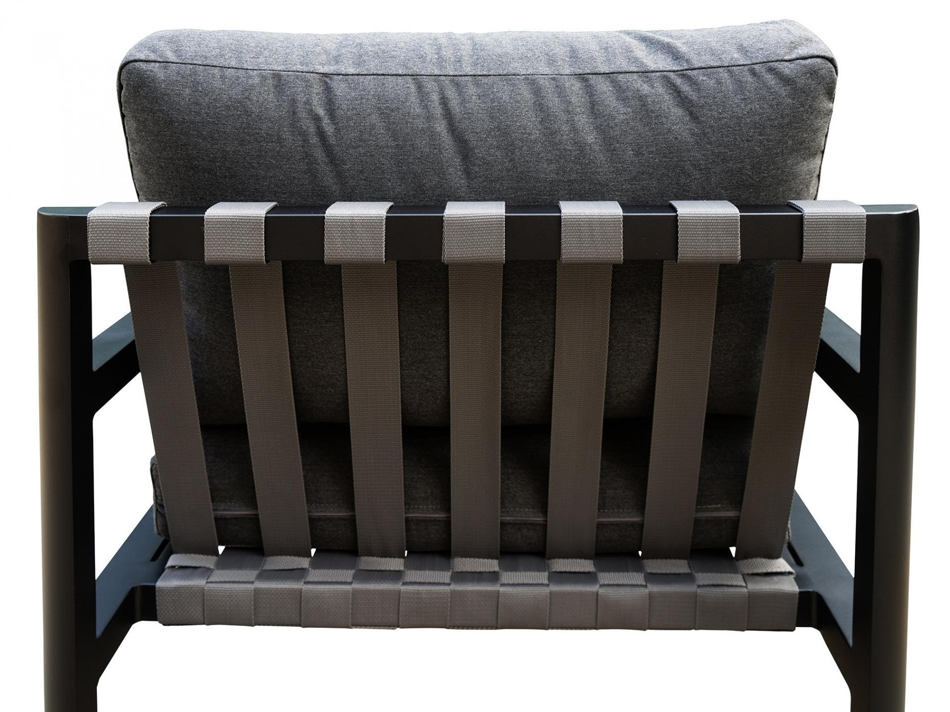 Manly Black Outdoor Armchair 7