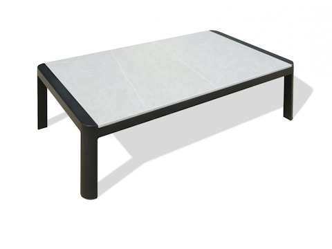 Manly Black Outdoor Coffee Table 2