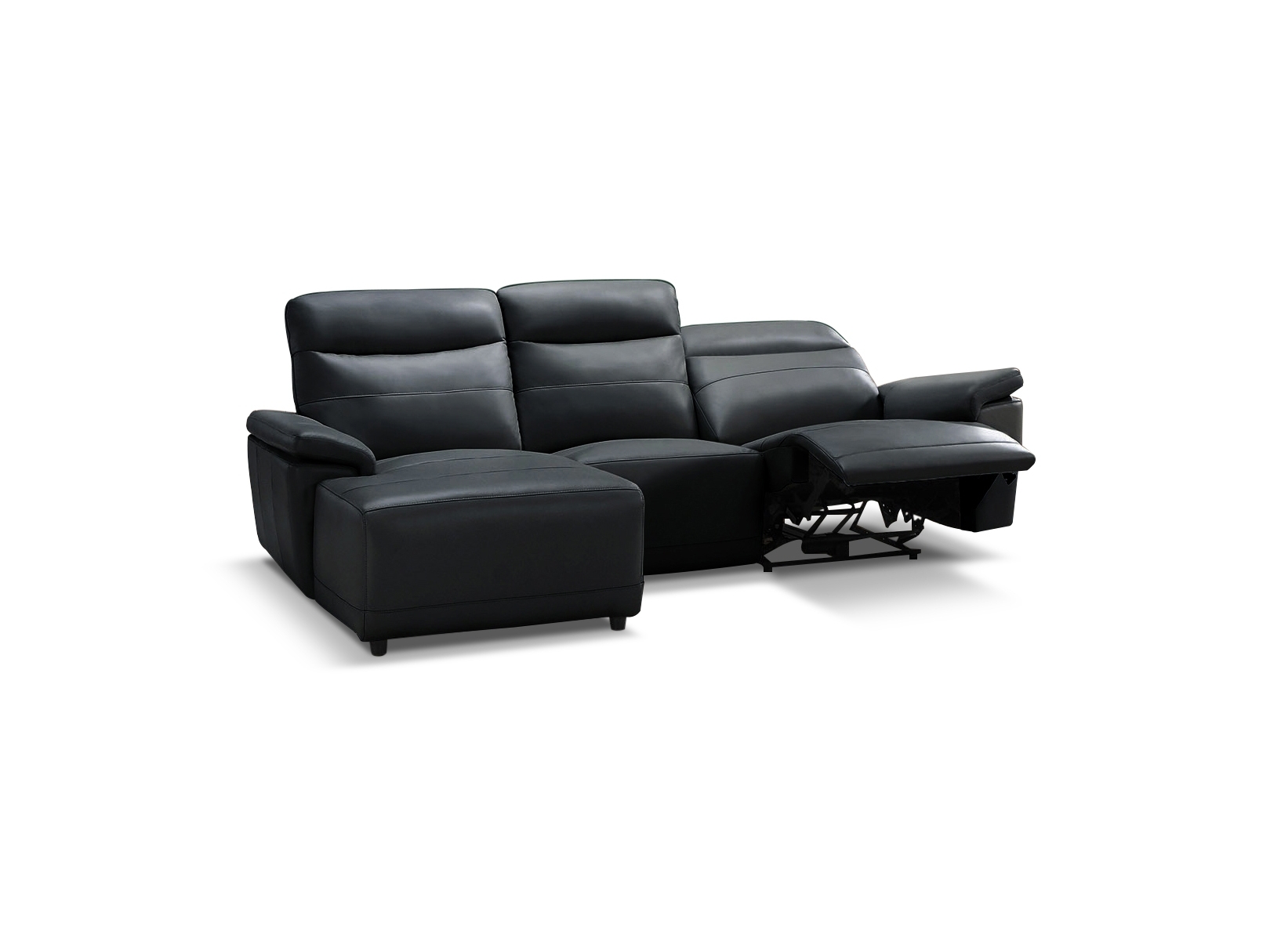 Castello Leather Recliner Chaise Lounge Lounge Life