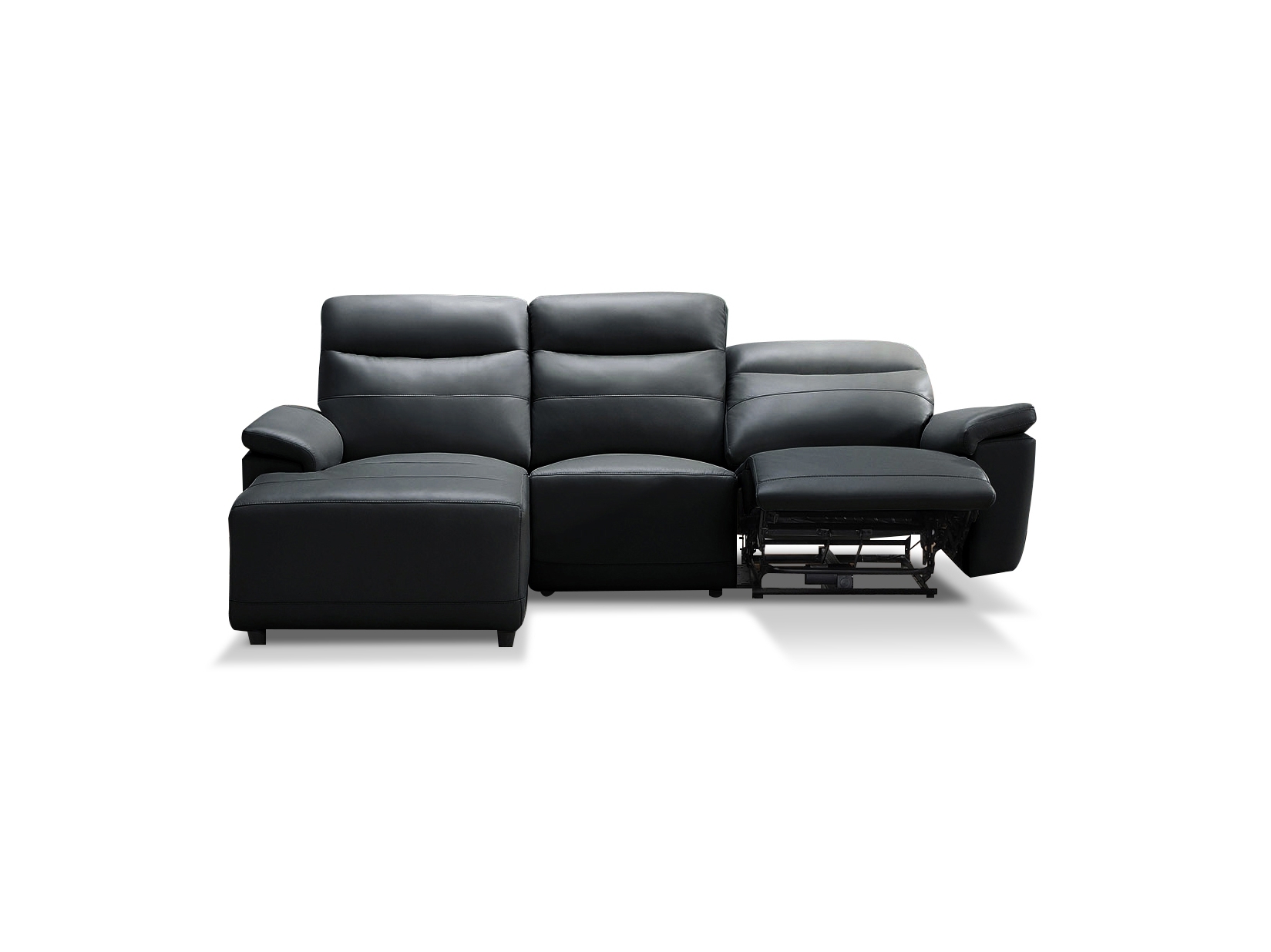 Castello Leather Recliner Chaise Lounge 23