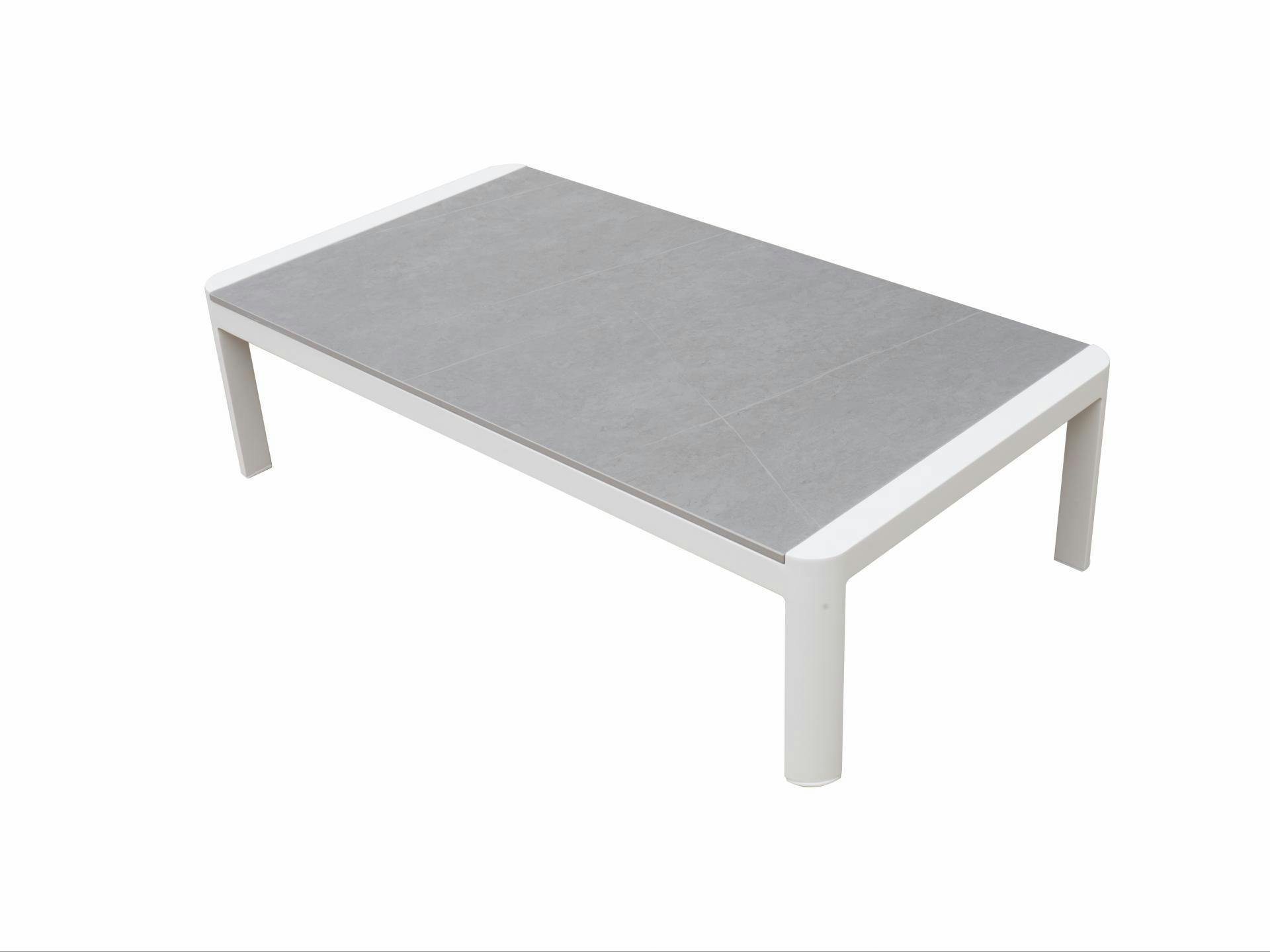 Manly White Outdoor Coffee Table
