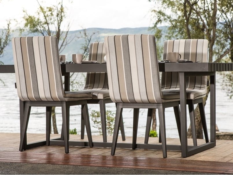 Elite 7-piece Outdoor Aluminium Dining Set With Kroes Chairs
