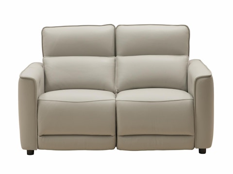 Affleck Leather Recliner Two Seater Sofa 1