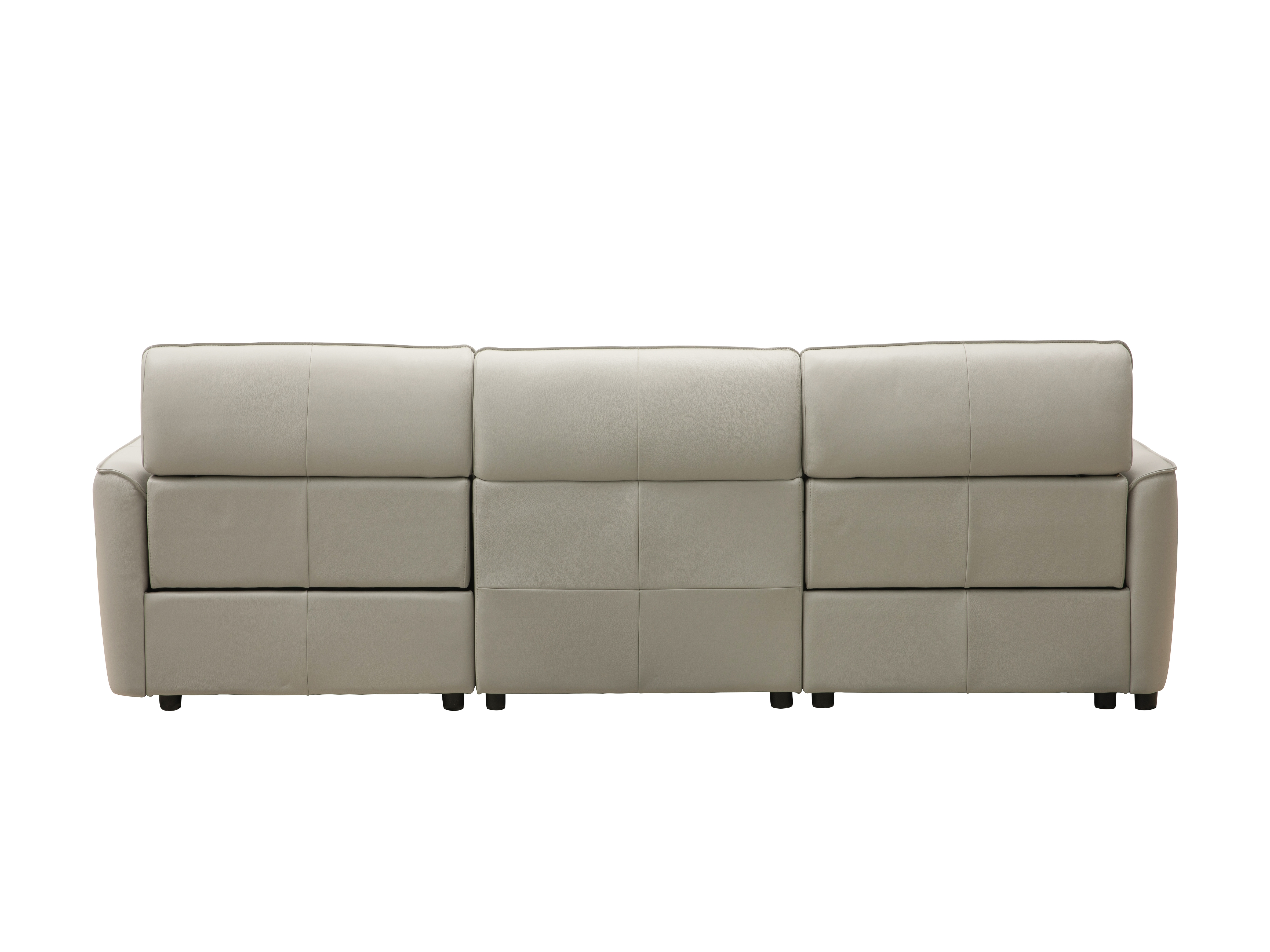 Affleck Leather Recliner Three Seat Sofa 5