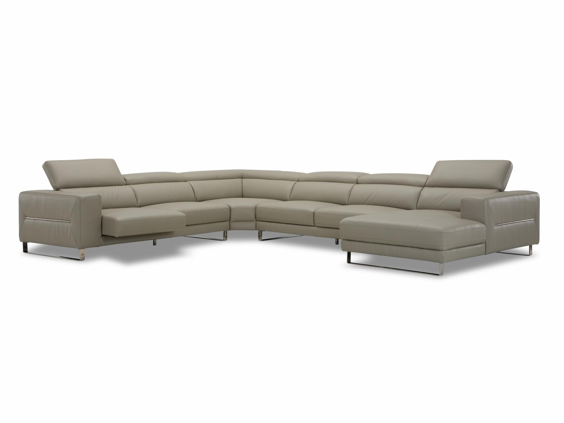 Elixir Leather Sliding Modular Lounge Option A 3
