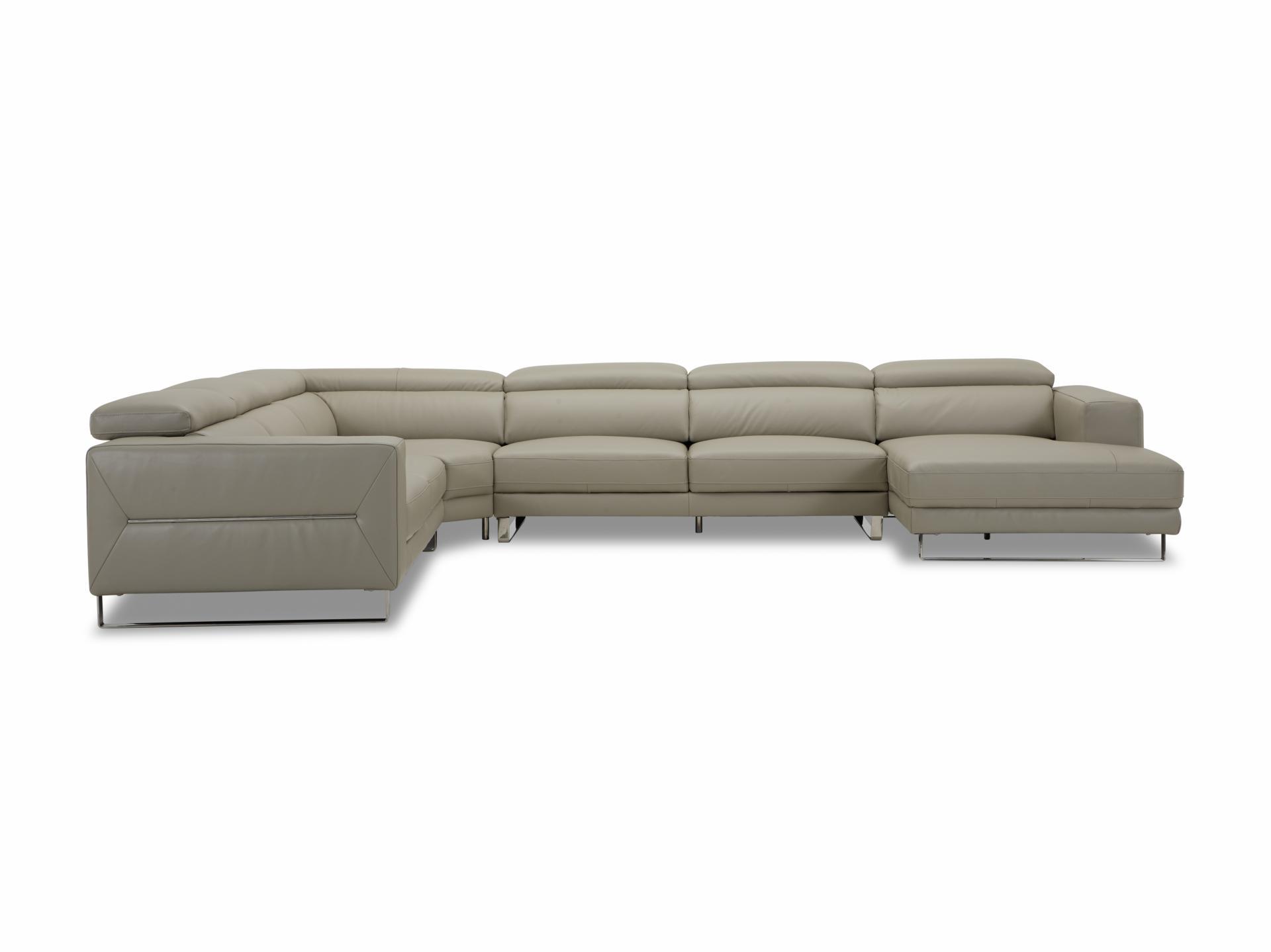 Elixir Leather Sliding Modular Lounge Option A 1