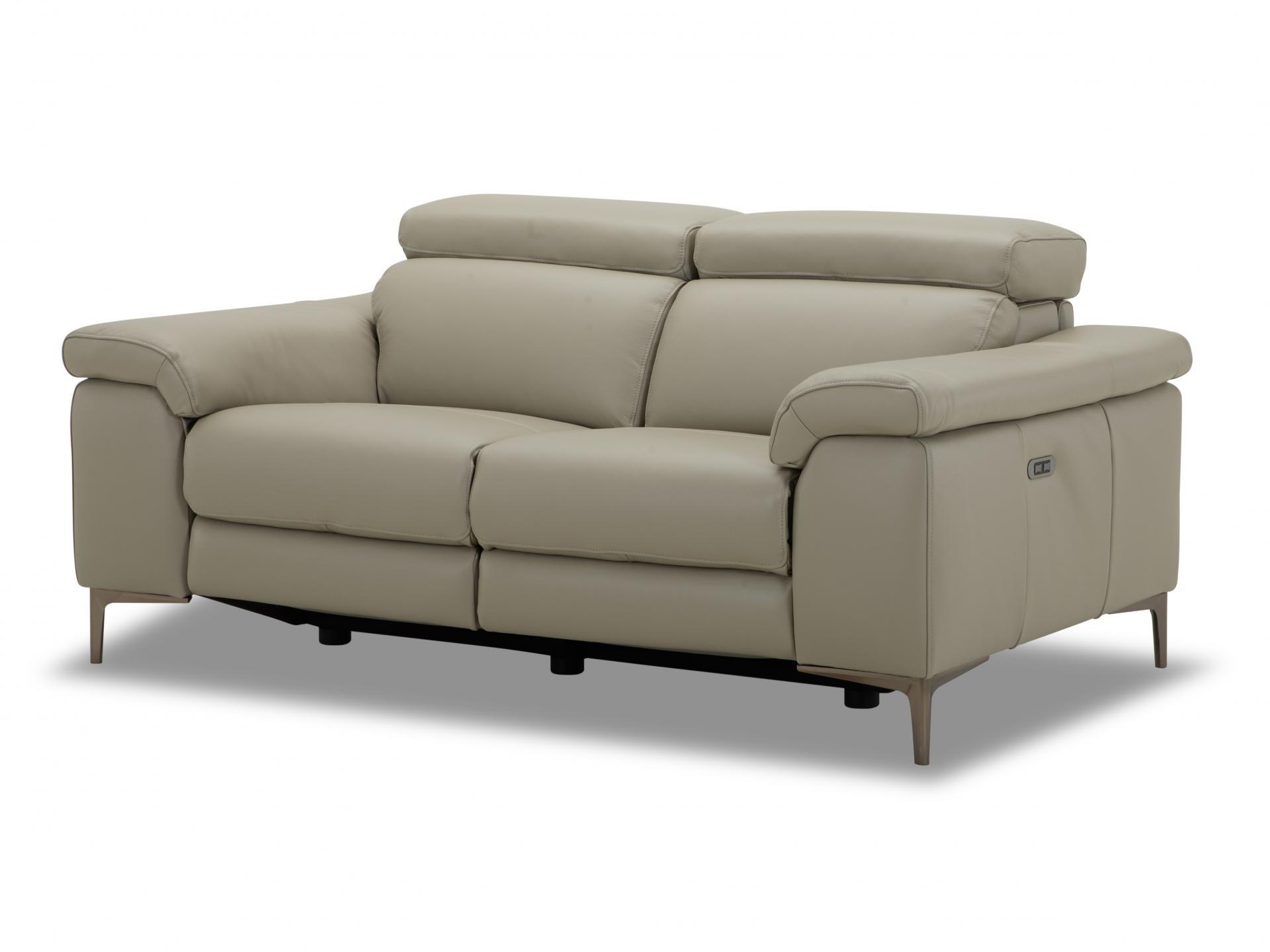 Carlisle Leather Two Seat Sofa Power Recliner 3