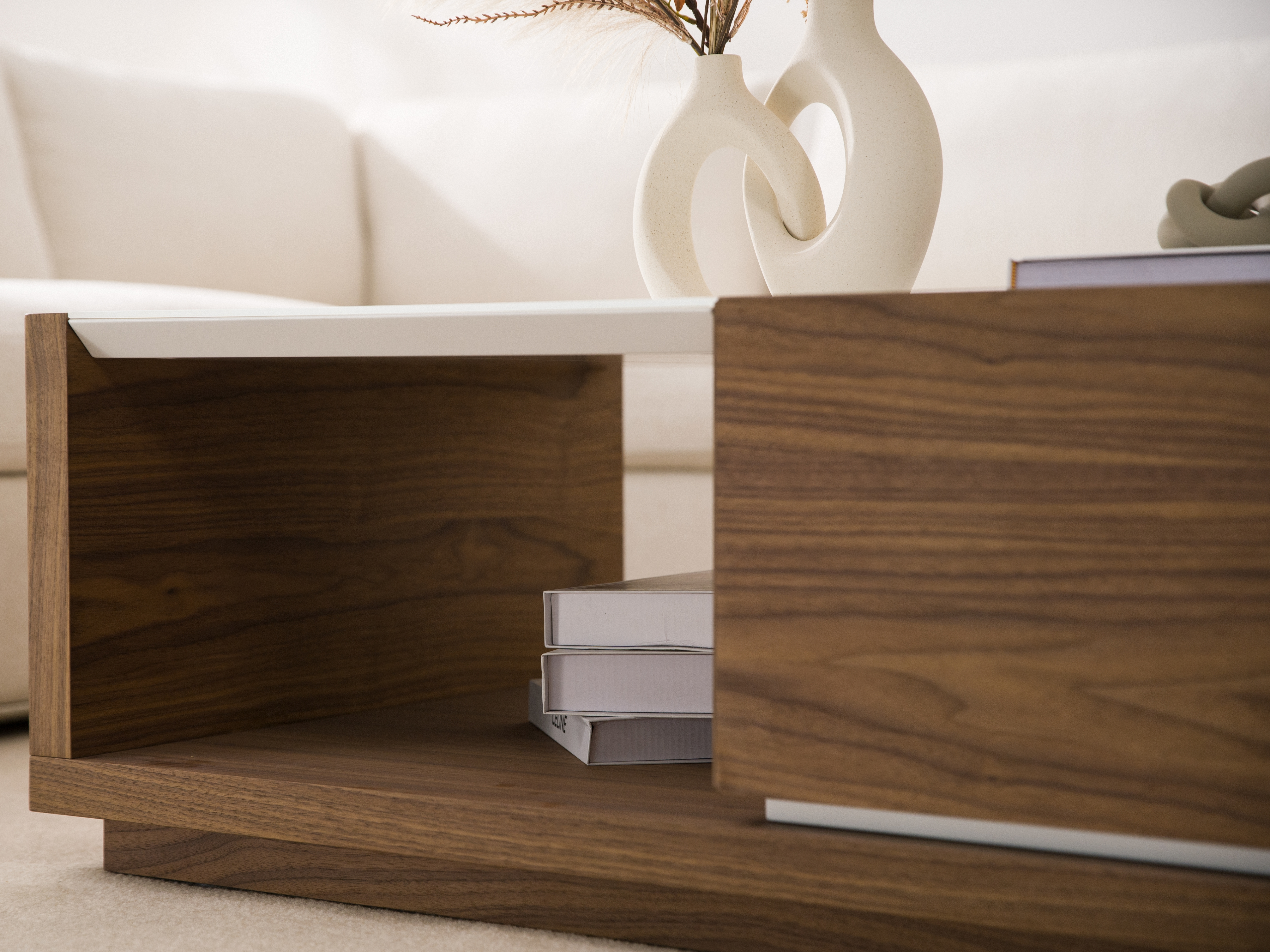 Amalfi Walnut Coffee Table 4