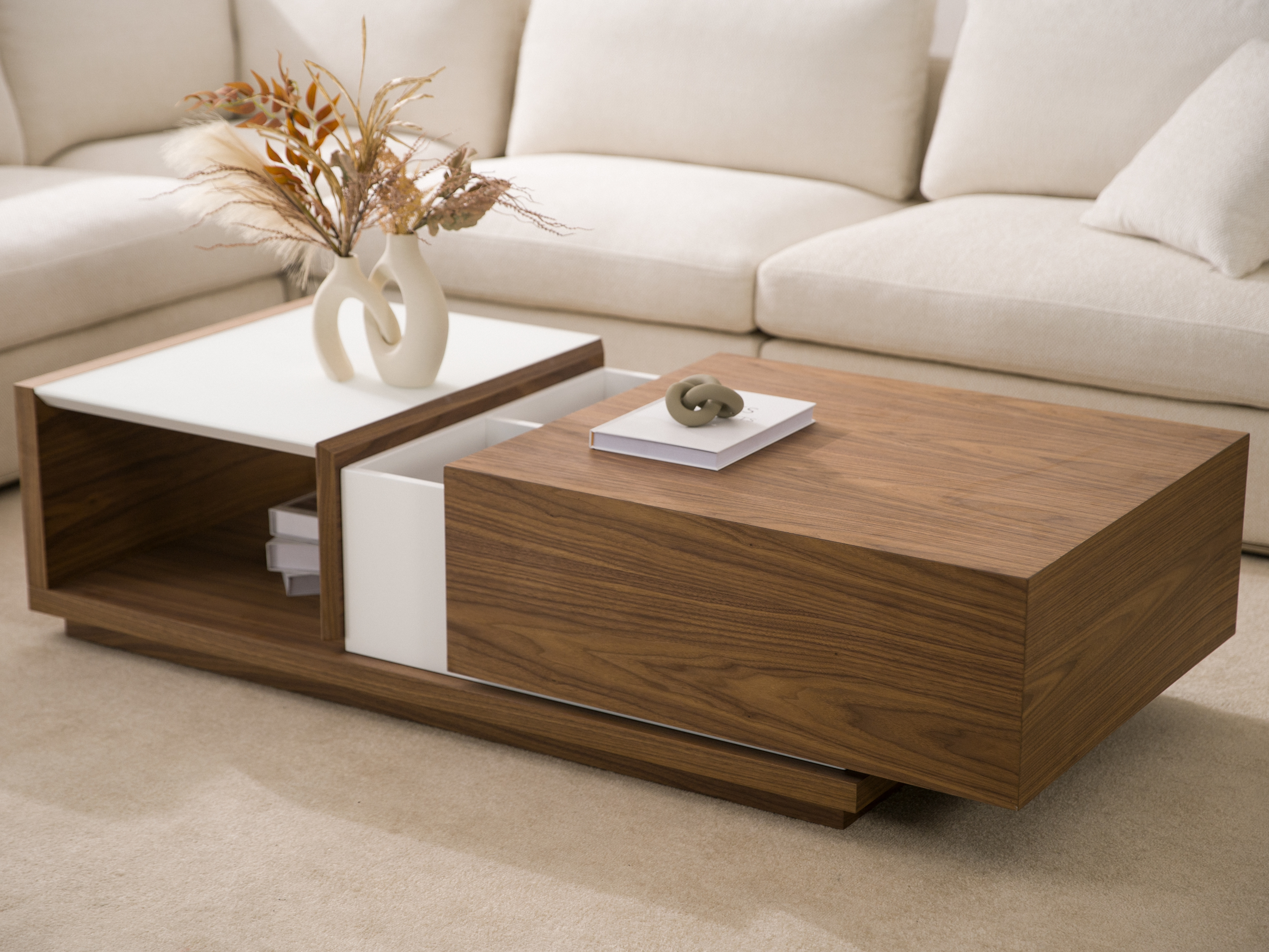 Amalfi Walnut Coffee Table 2