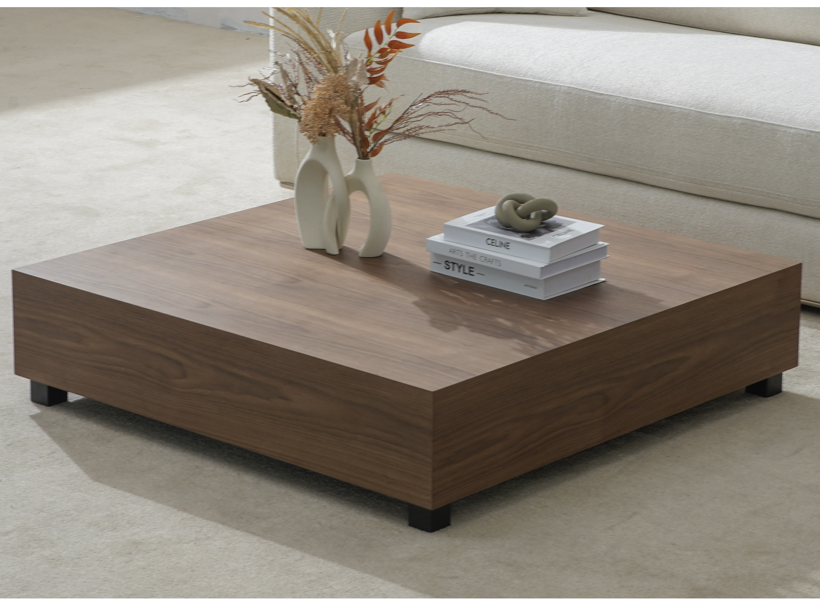 Artisan Walnut Coffee Table 1