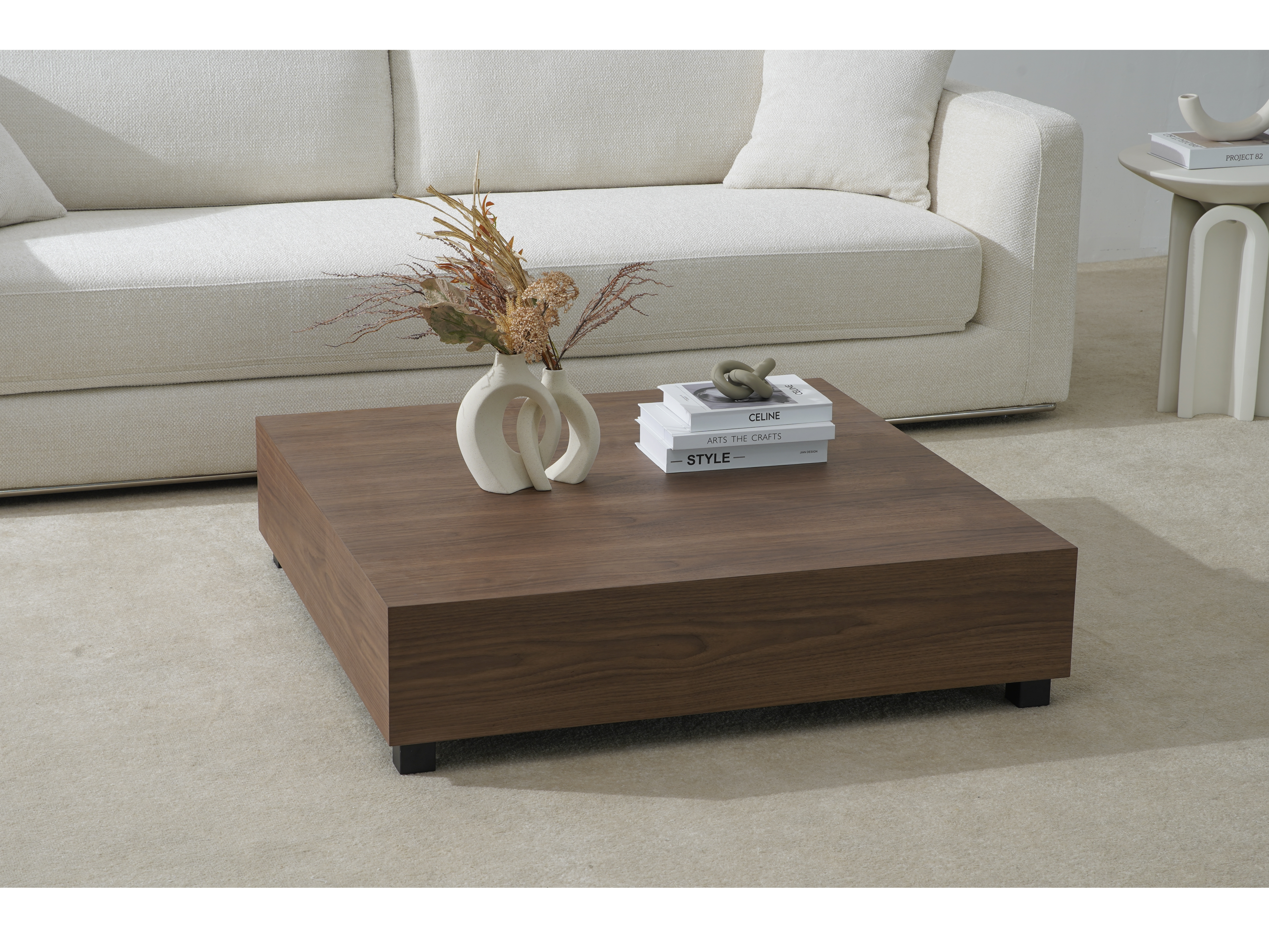 Artisan Walnut Coffee Table 2