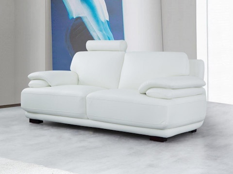Juliet Leather Two Seat Sofa 1