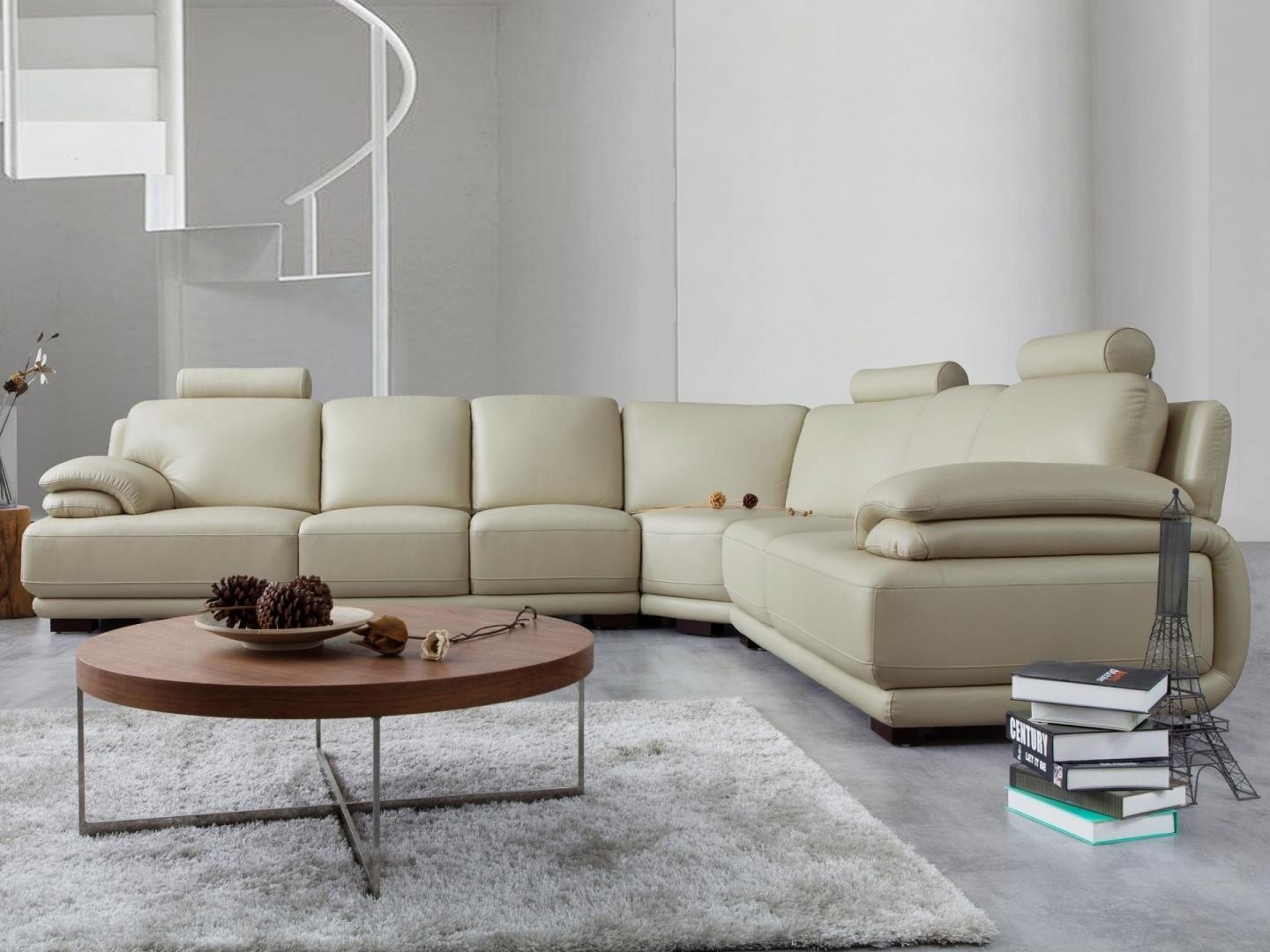 Juliet Leather Corner Lounge Option D