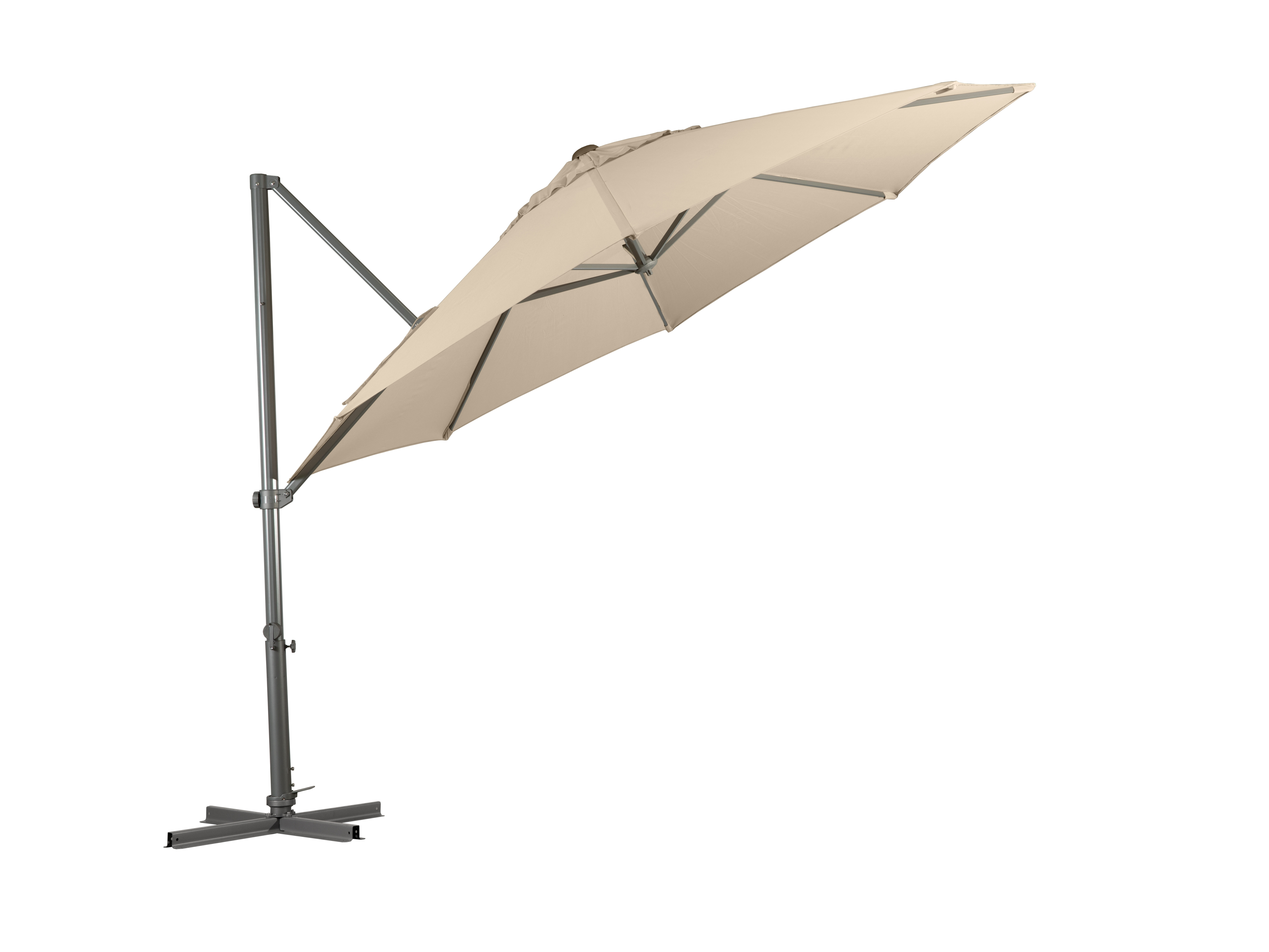 Shelta Pandanus Sandstone Outdoor Cantilever Umbrella