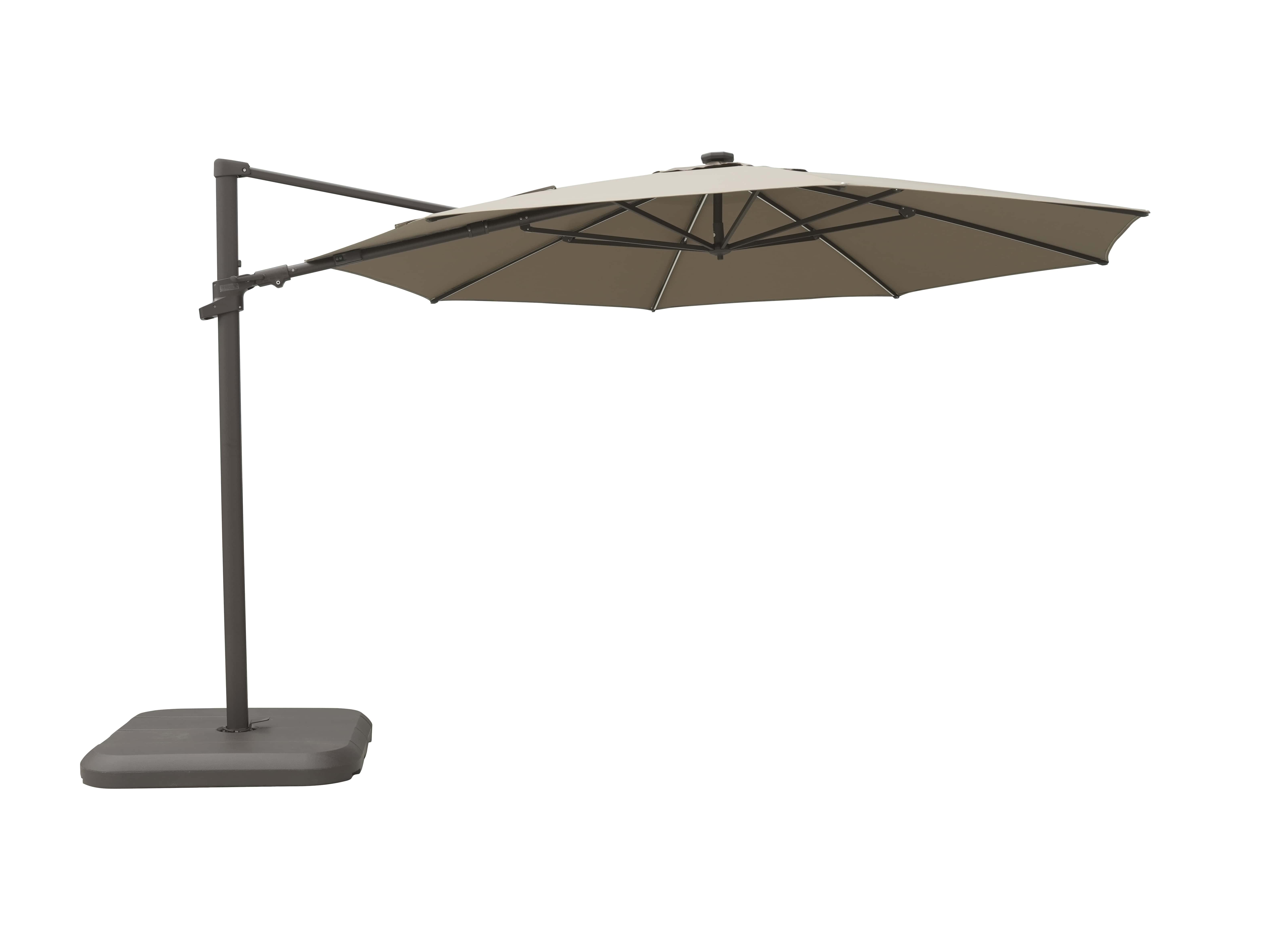Shelta Emery Sandstone Outdoor Cantilever Umbrella 1