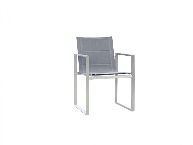 Element Outdoor Stainless Steel Dining Chair Set of Two