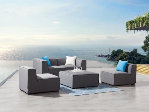 Toft Five Ways Outdoor Fabric Lounge System 6