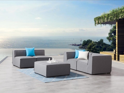 Toft Five Ways Outdoor Fabric Lounge System 3