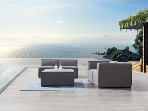 Toft Five Ways Outdoor Fabric Lounge System 2