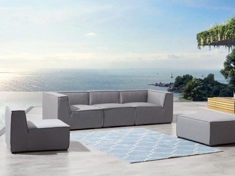 Toft Five Ways Outdoor Fabric Lounge System 8