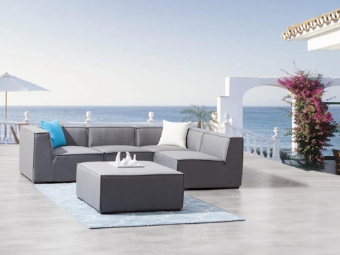 Toft Five Ways Outdoor Fabric Lounge System 10