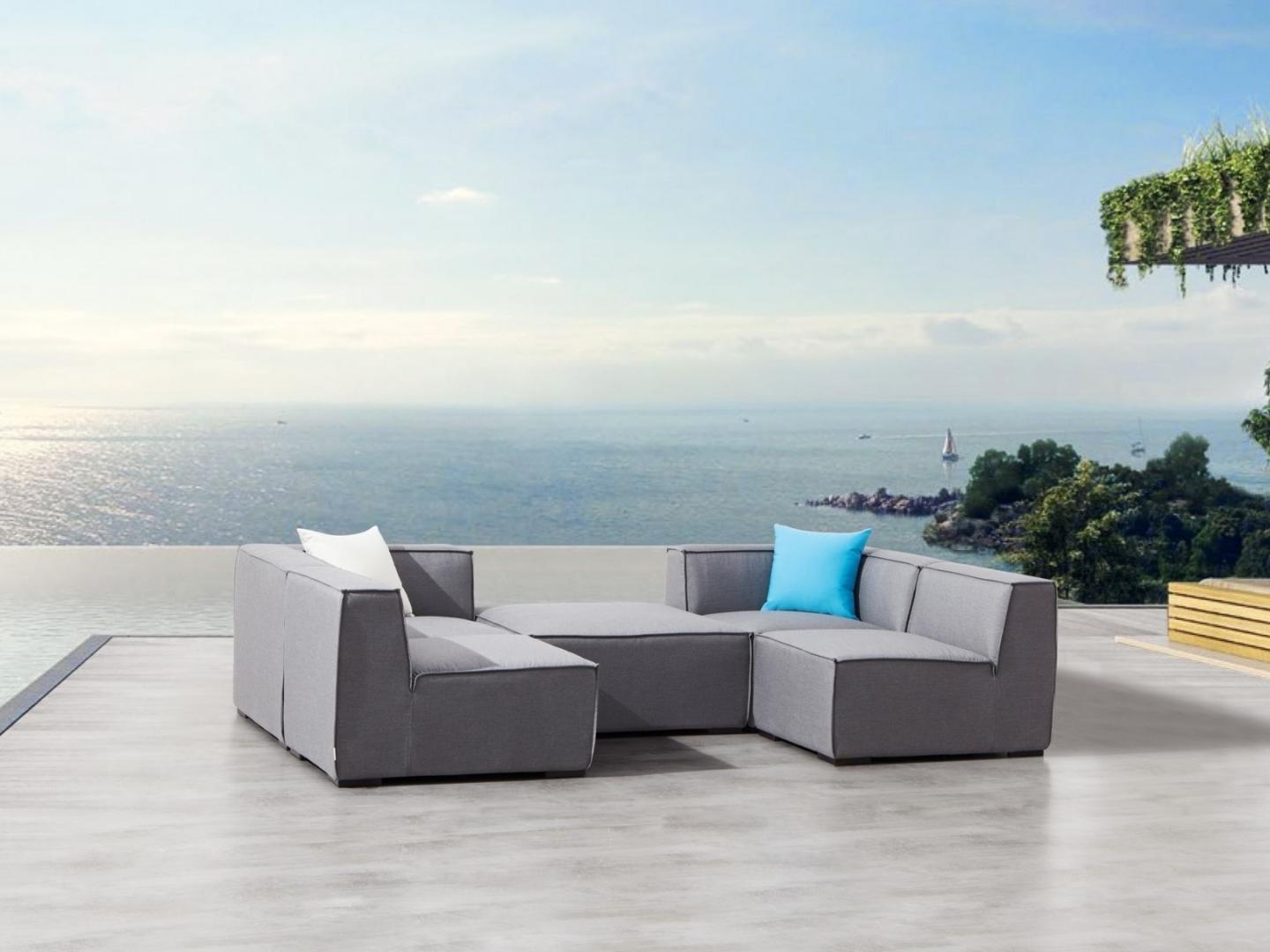 Toft Five Ways Outdoor Fabric Lounge System 12