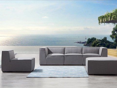 Toft Five Ways Outdoor Fabric Lounge System 4