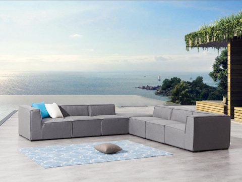 Toft Seven Ways Outdoor Fabric Lounge System 7