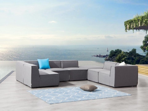 Toft Seven Ways Outdoor Fabric Lounge System 6