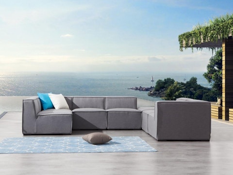 Toft Seven Ways Outdoor Fabric Lounge System 8