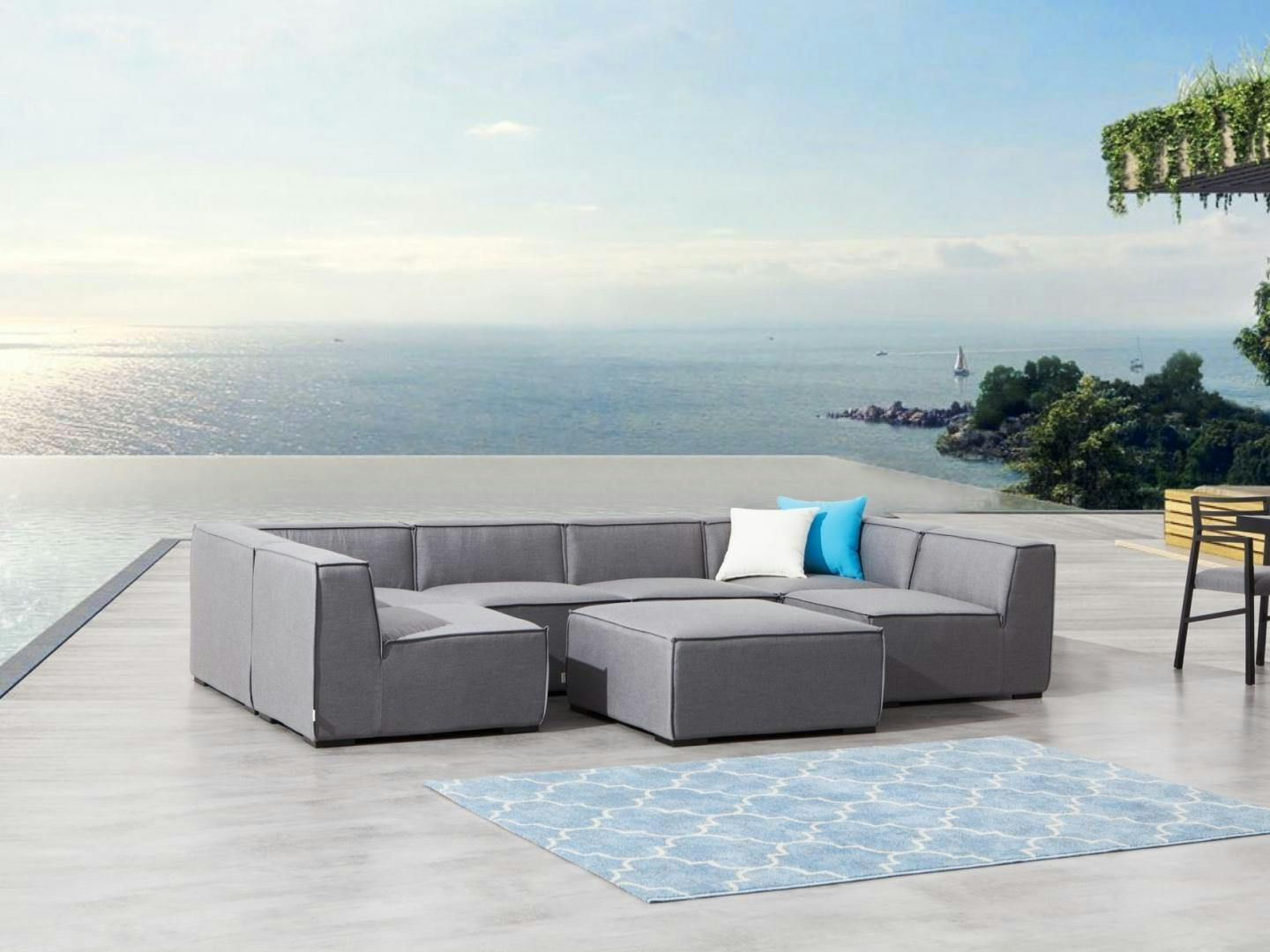 Toft Seven Ways Outdoor Fabric Lounge System