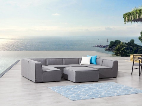 Toft Seven Ways Outdoor Fabric Lounge System 1