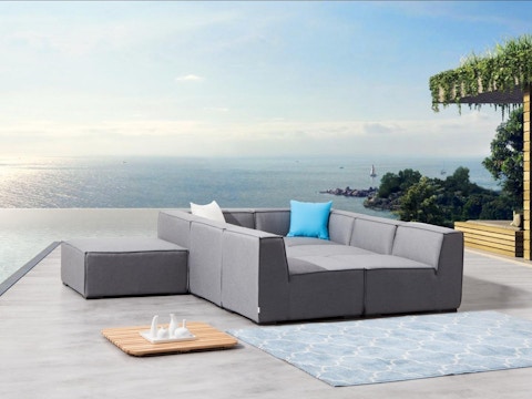 Toft Seven Ways Outdoor Fabric Lounge System 12