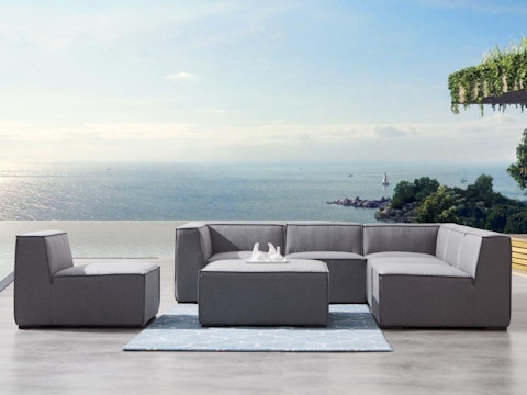 Toft Seven Ways Outdoor Fabric Lounge System 4