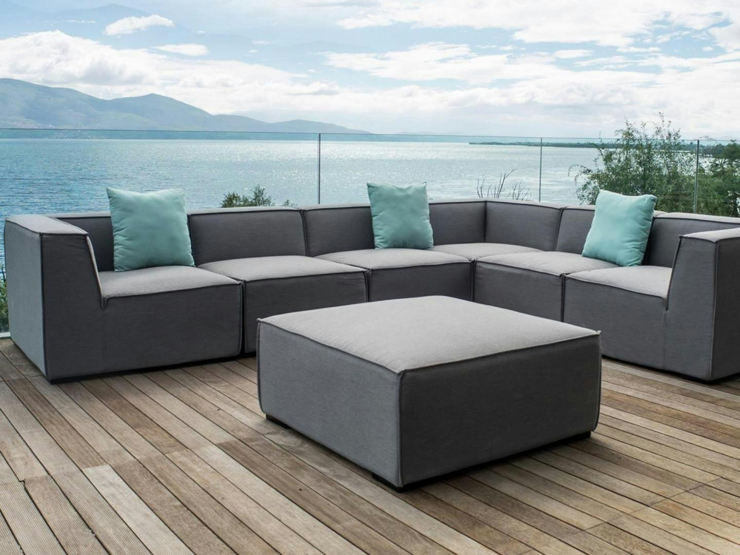Toft Outdoor Fabric Corner Lounge