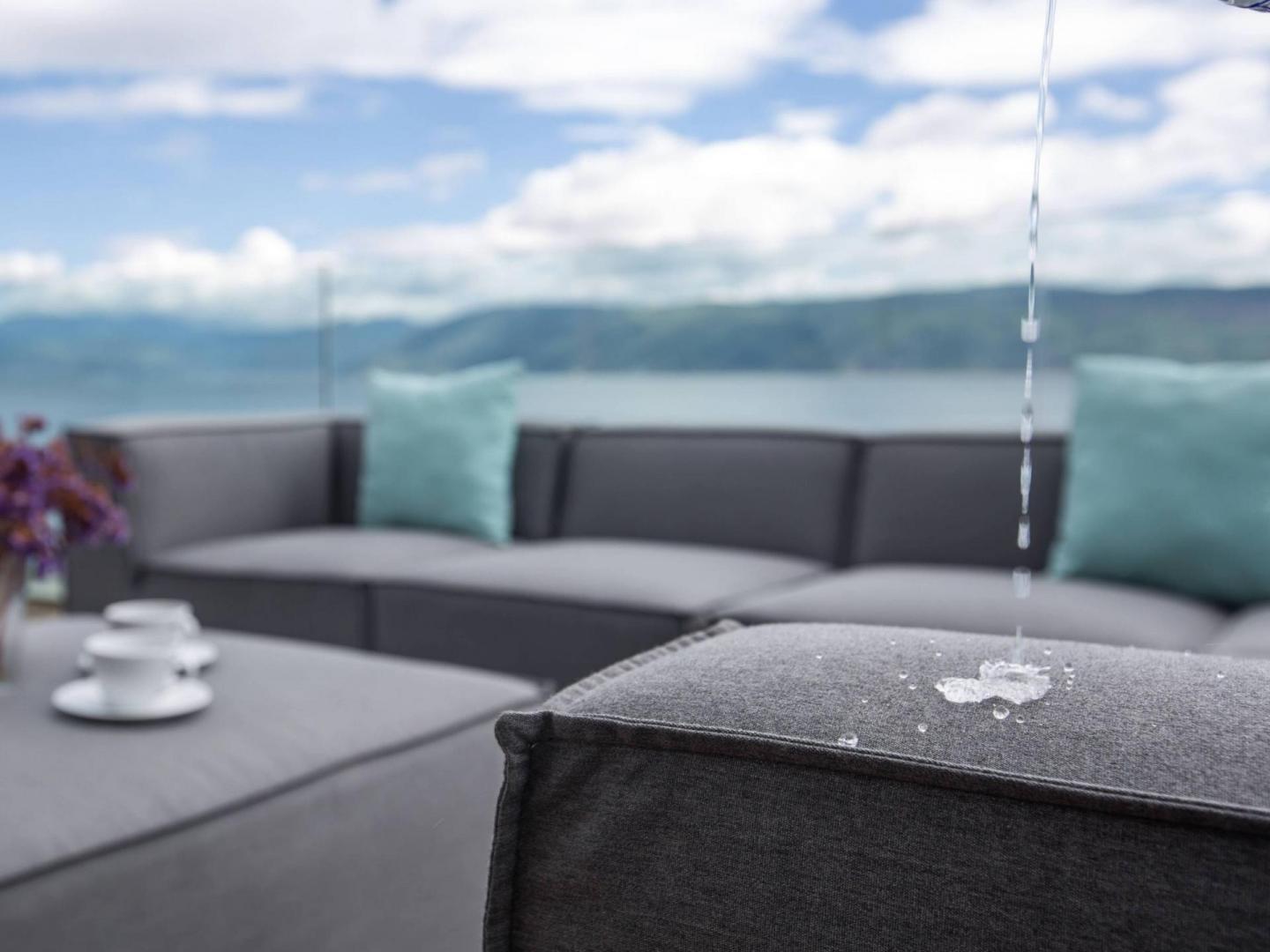 Toft Outdoor Fabric Corner Lounge 4