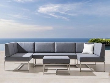 Stainless Steel Outdoor Modular Lounges
