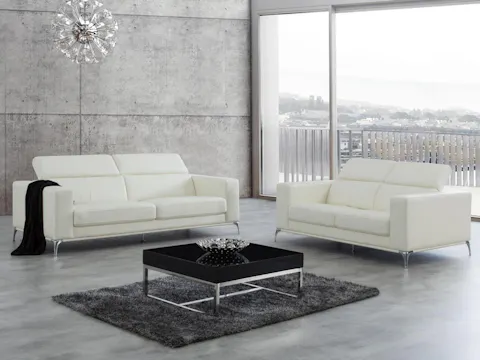Club Leather Sofa Suite 3 + 2