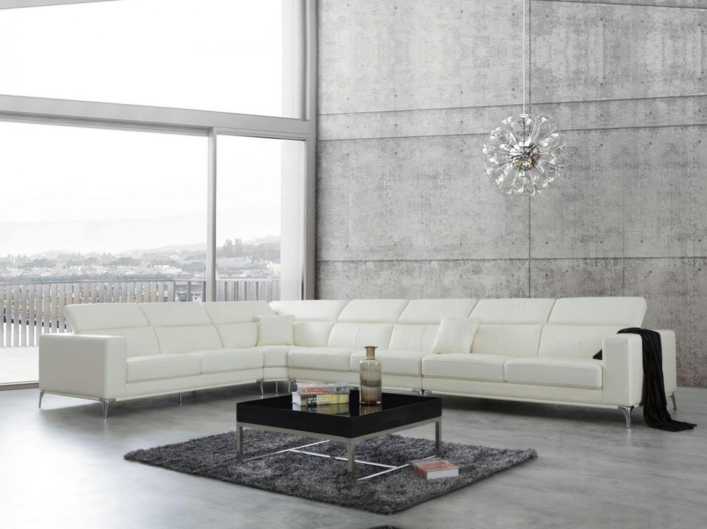 Club Leather Corner Lounge Option C