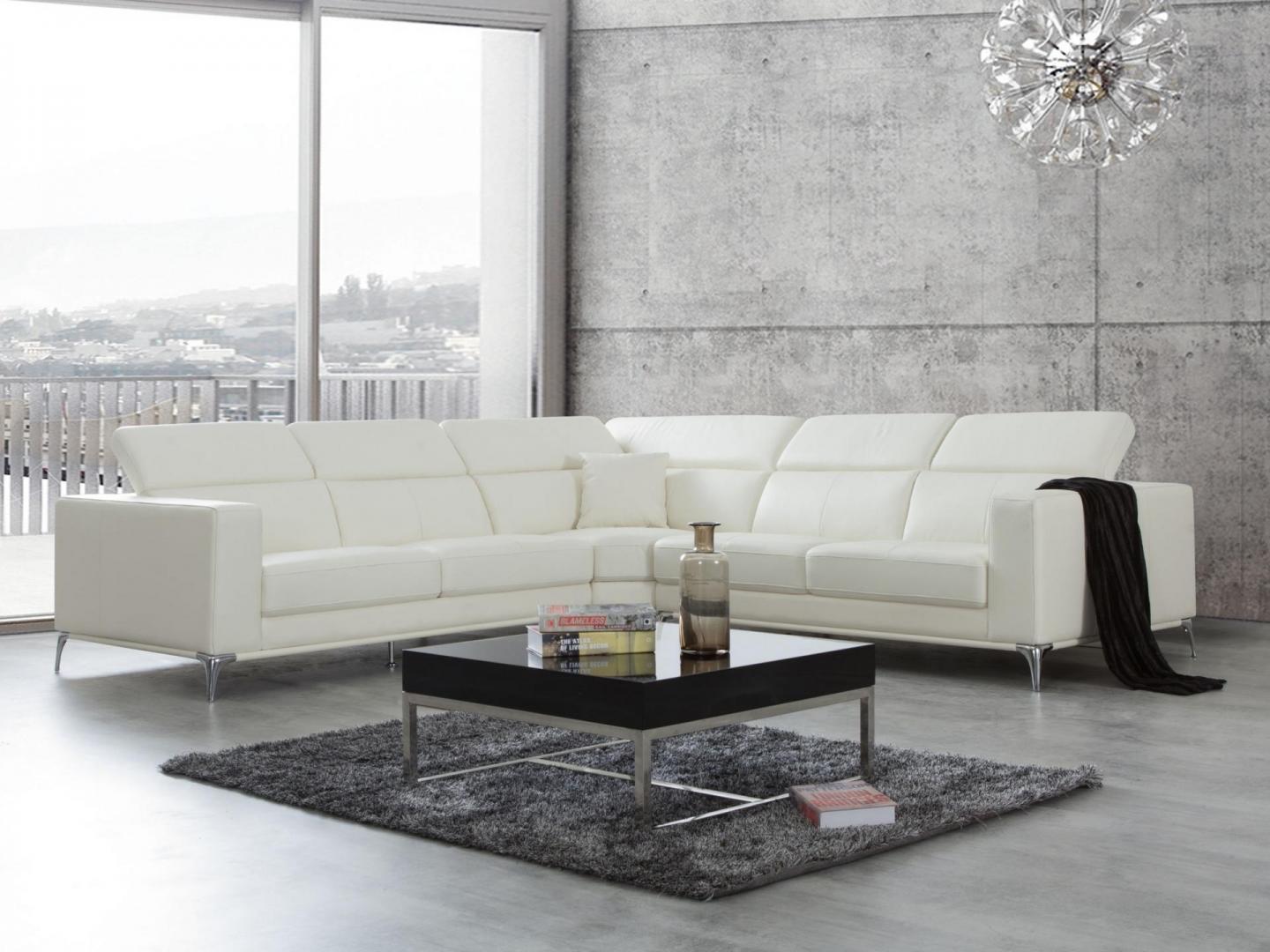 Club Leather Corner Lounge Option A