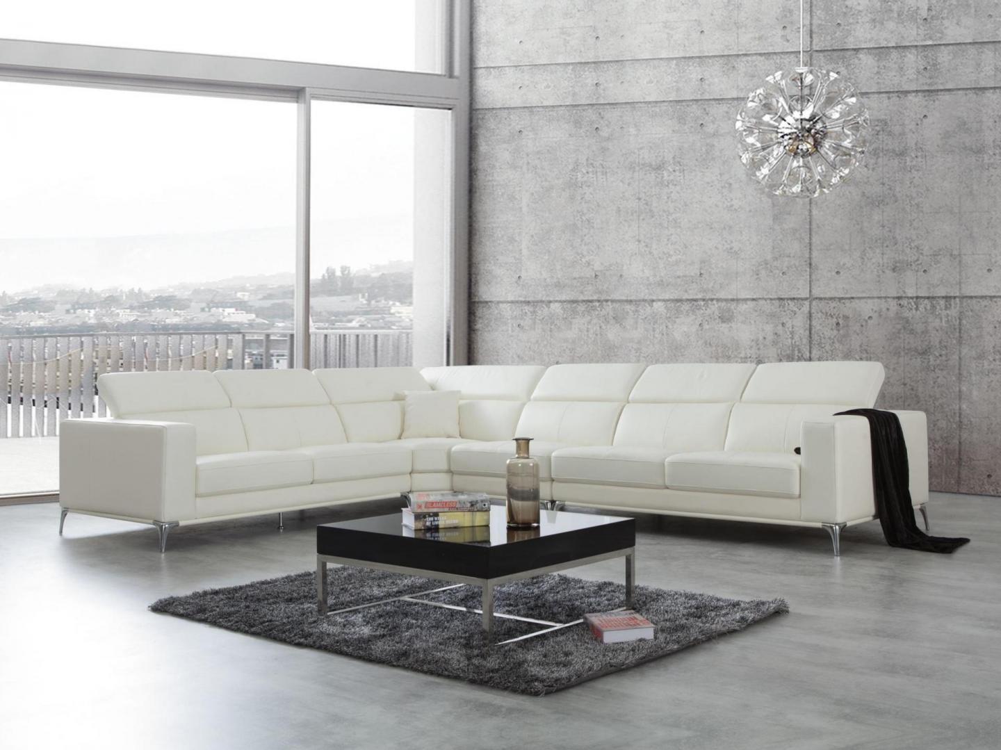 Club Leather Corner Lounge Option B