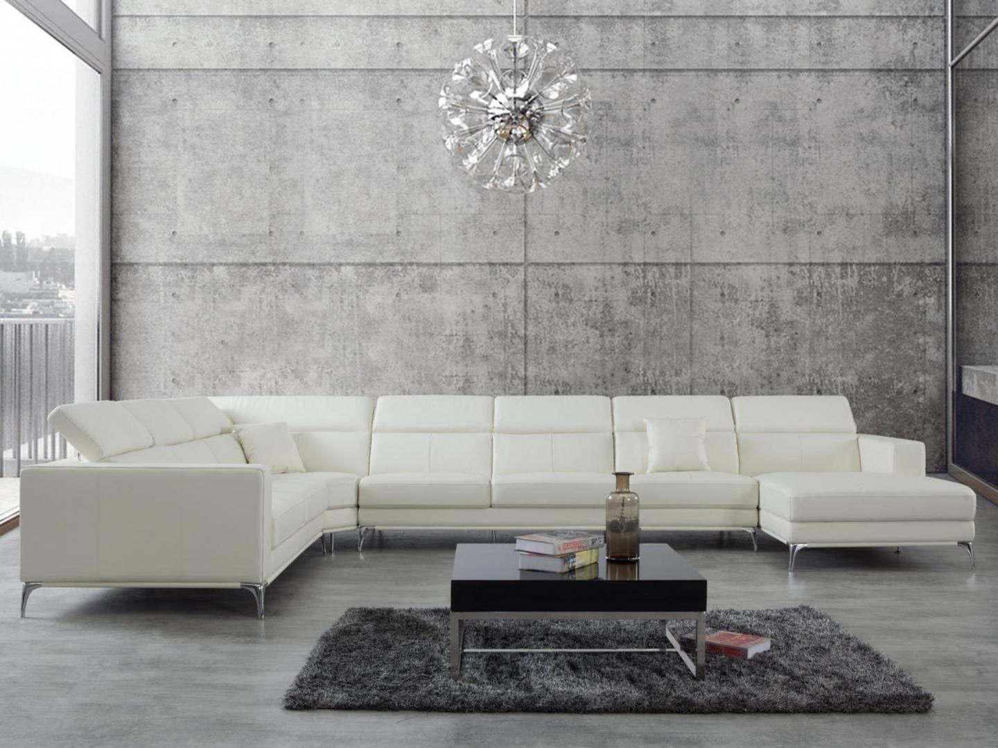 Club Leather Modular Lounge Option B