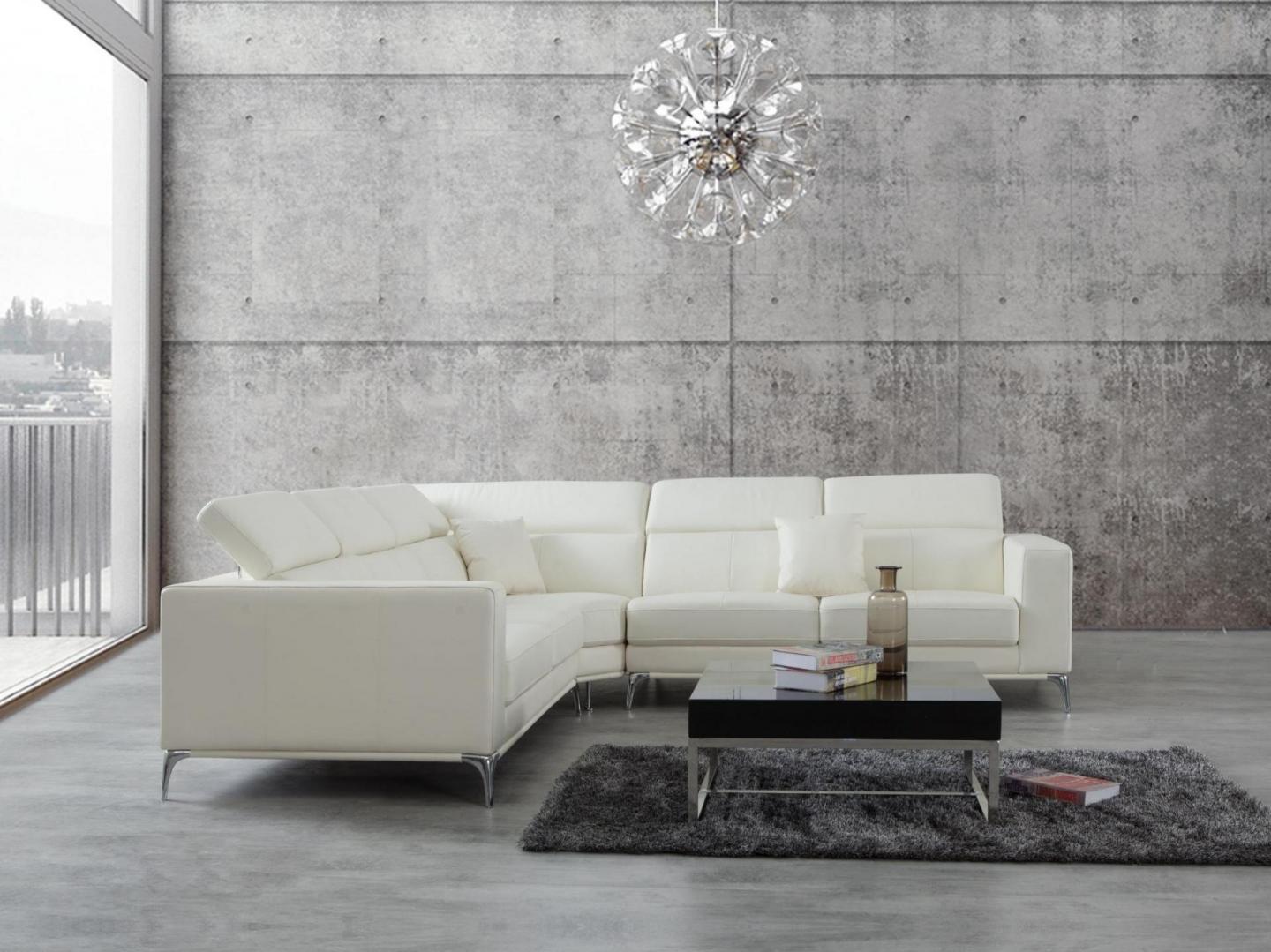 Club Leather Corner Lounge Option A 3