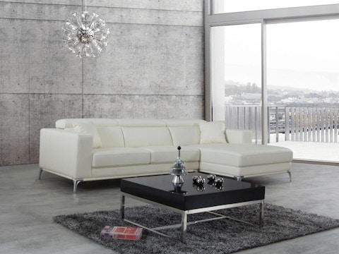 Club Leather Chaise Lounge Option A 4