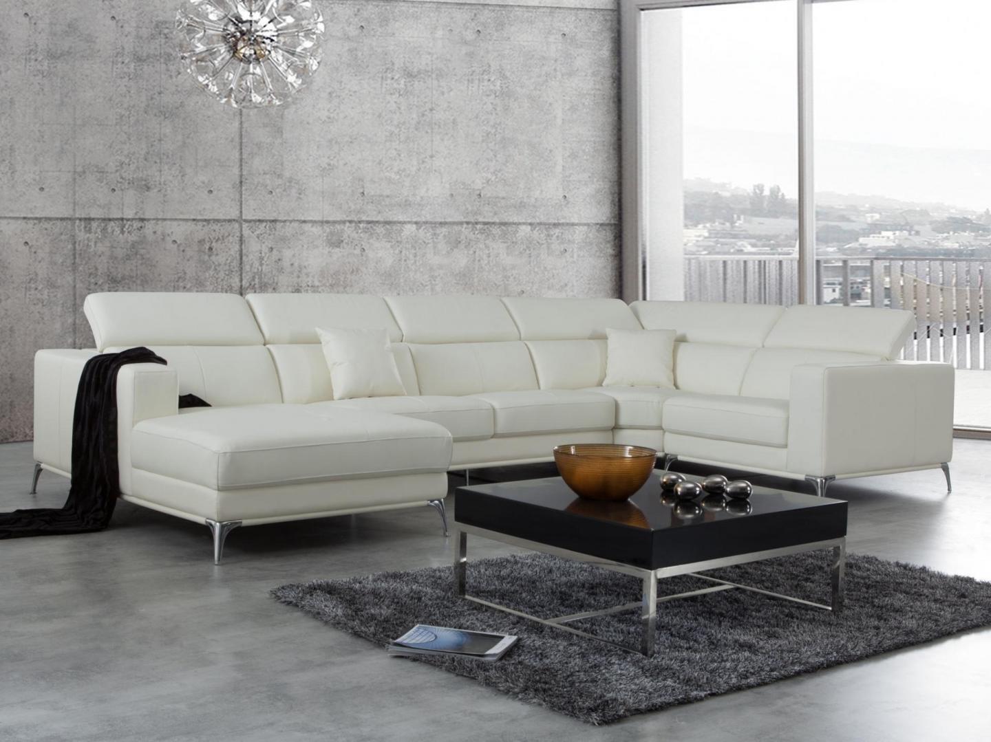 Club Leather Modular Lounge Option C